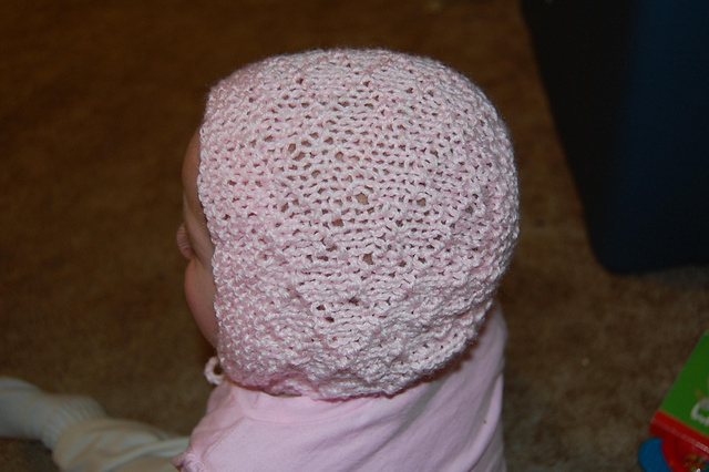 Diamond Toddler bonnet