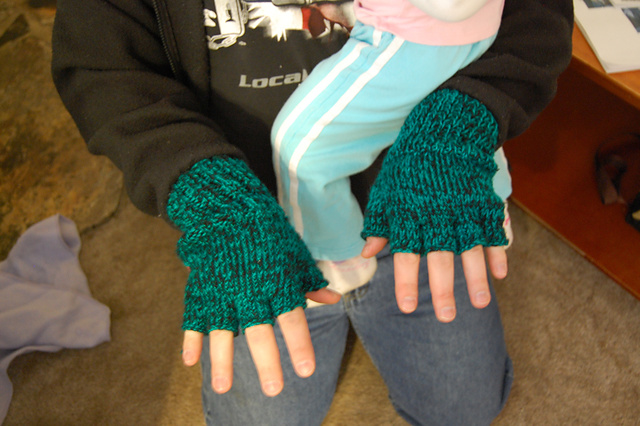 Men's Fingerless Gloves