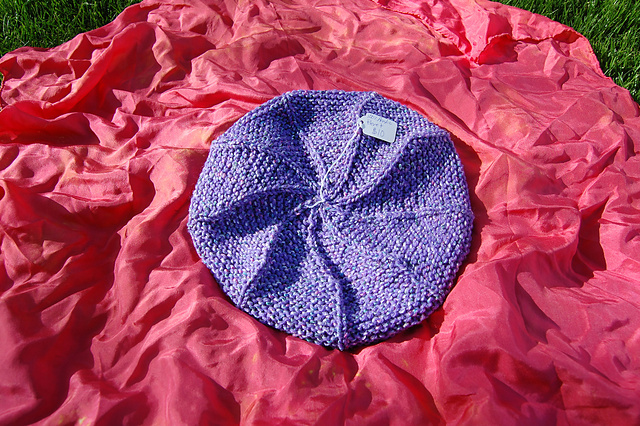 Vertical Ribbed Beret