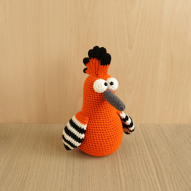 Hoopoe Amigurumi