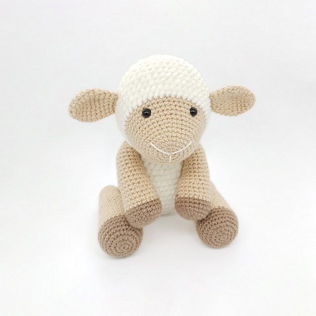Amigurumi Fluffy Sheep