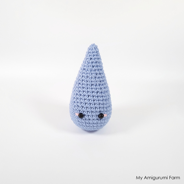 Rain Drop Amigurumi