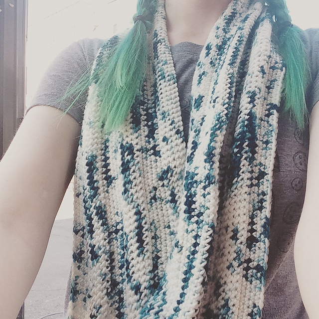 Sea Turtle Mobius Cowl