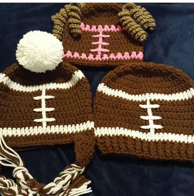 Kids Football Hat Collection