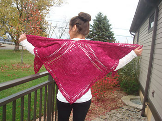 Claremont Tunisian Shawl