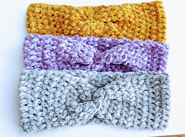 Crochet Winter Headband