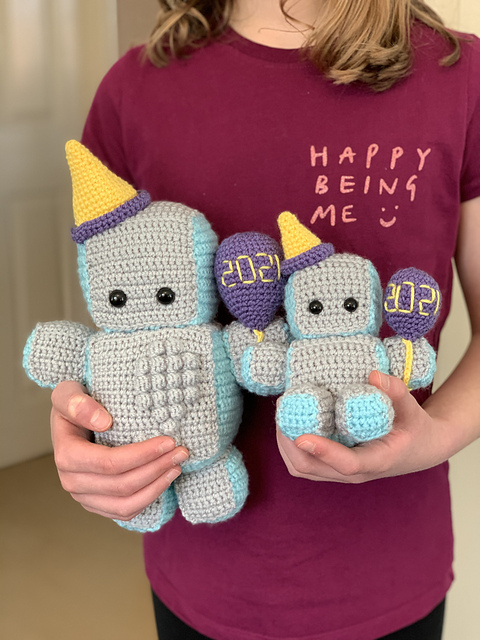Party Robot Amigurumi