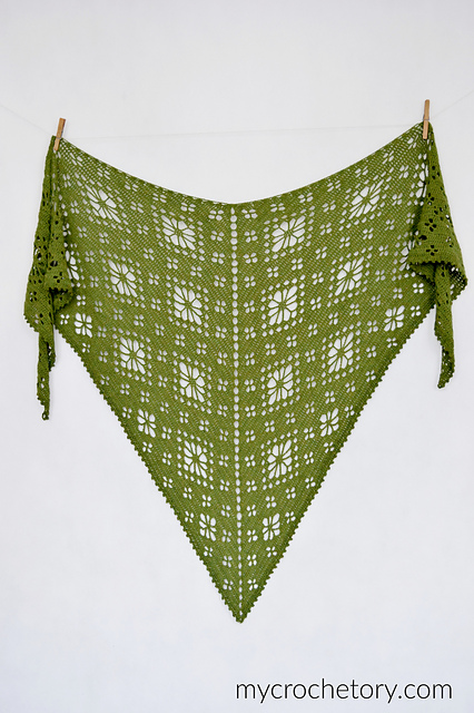 Field of Flowers Shawl