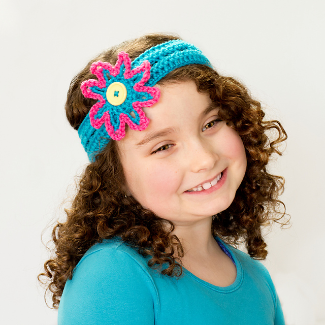 Vibrant Summer Headband & Flower