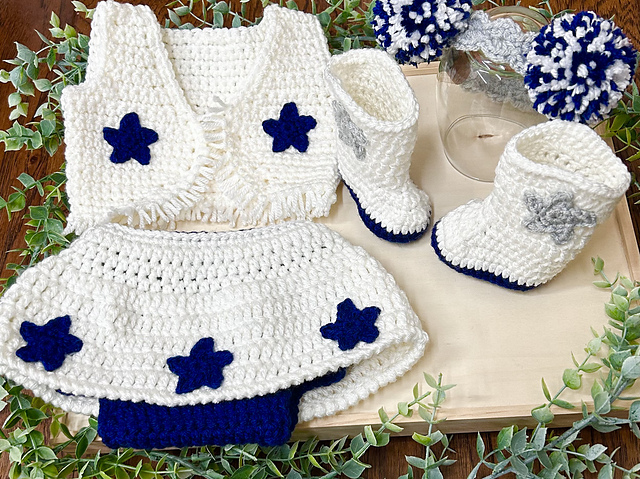 Baby Cheerleader Outfit
