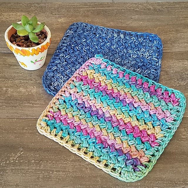 Zig Zag Wash Cloth