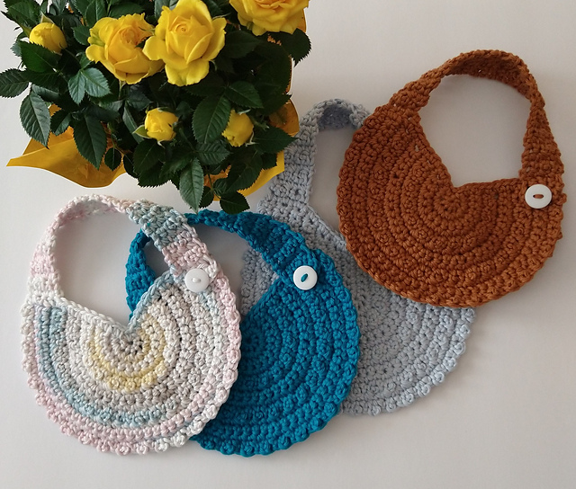 Rossette Baby Bib