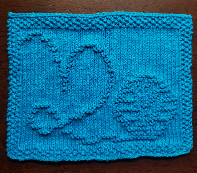 Runaway Skein Dishcloth
