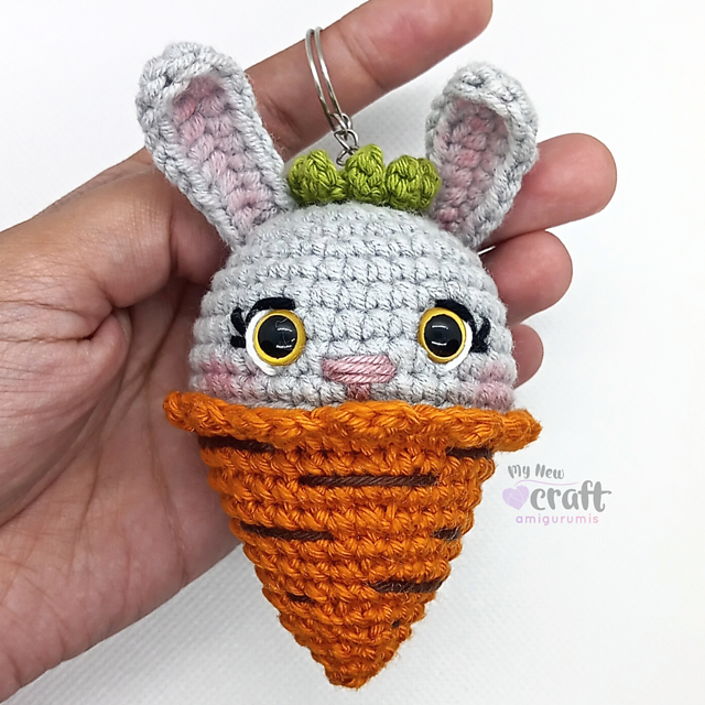Bunny Carrot Amigurumi