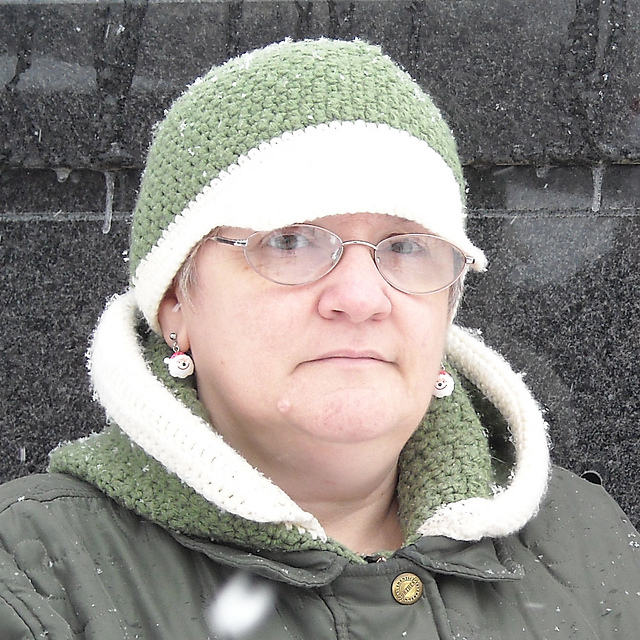 My Two Toned Beaked hat