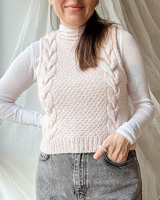 Delfinium Vest