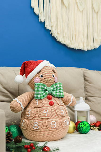 Gingerbread Man Advent Calendar