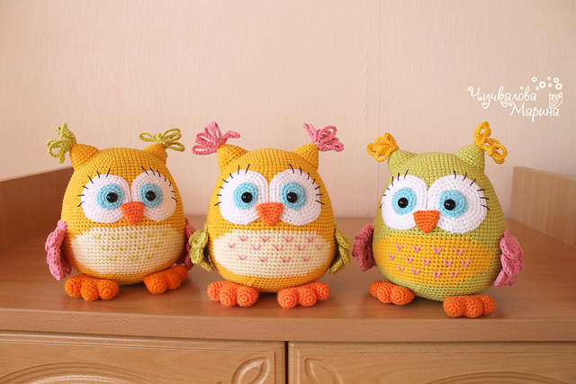 Colorful owl
