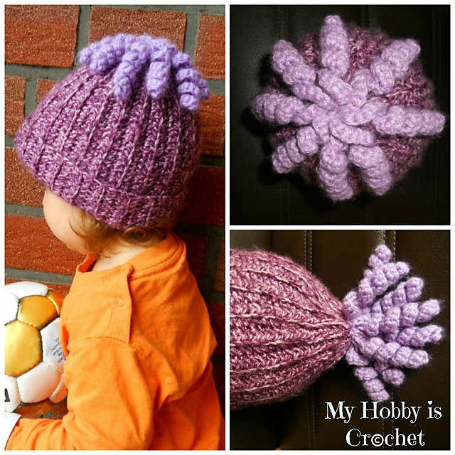 Octopus Curlicue Pompom