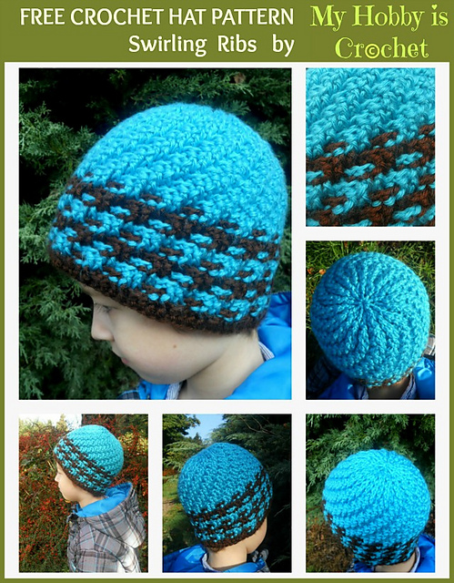 Swirling Ribs Hat