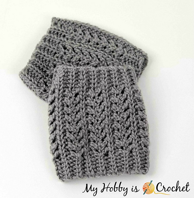 Chic Aran Boot Cuffs