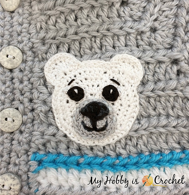 Polar & Brown Bear Appliques