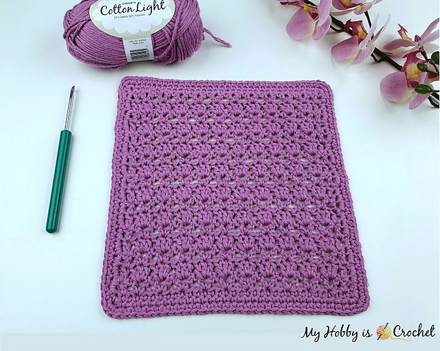 Lavender Fields Dishcloth