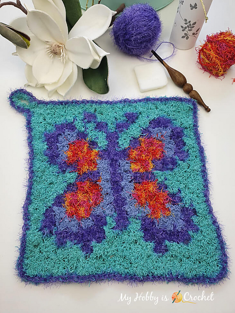 C2C Butterfly Scrubby