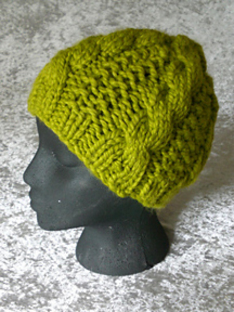 Terri Hat in Super Bulky Yarn