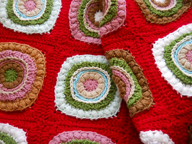 Freya scrap yarn square