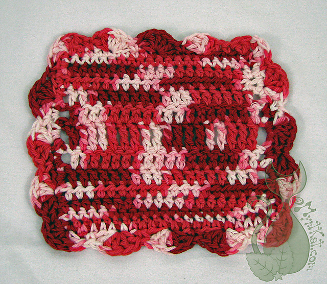 Stitch Sampler Dishcloth
