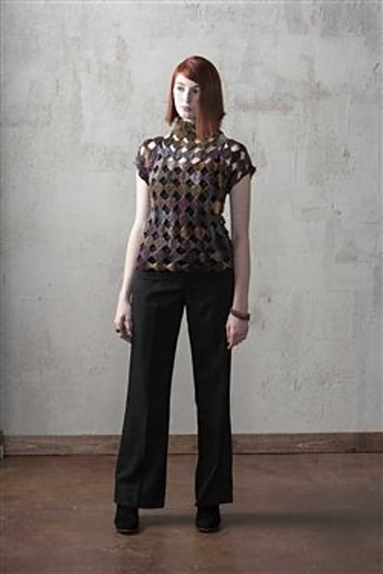Octagon-Dot Pullover