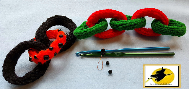 Beaded I - Cord Garland