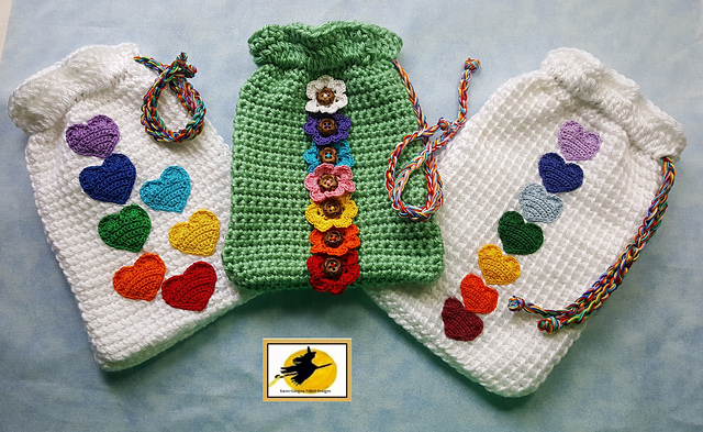 Chakra Tarot Drawstring Bags