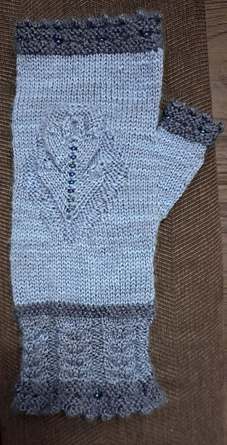 Angel Oak Fingerless Mitts