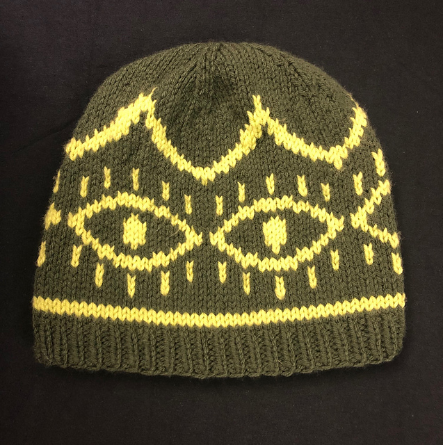 Ravelry: The Watchers Hat pattern by Leigh Robertson