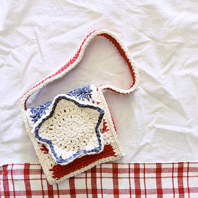Stars and Stripes Toddler Purse