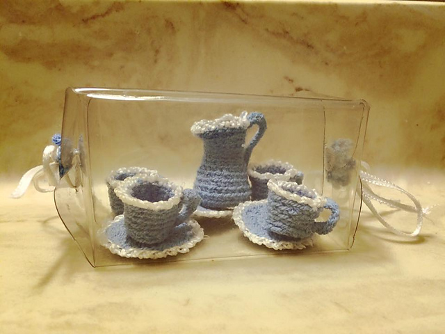 MINI TEA SET / JUEGO DE TACITAS DE TE MINIATURA