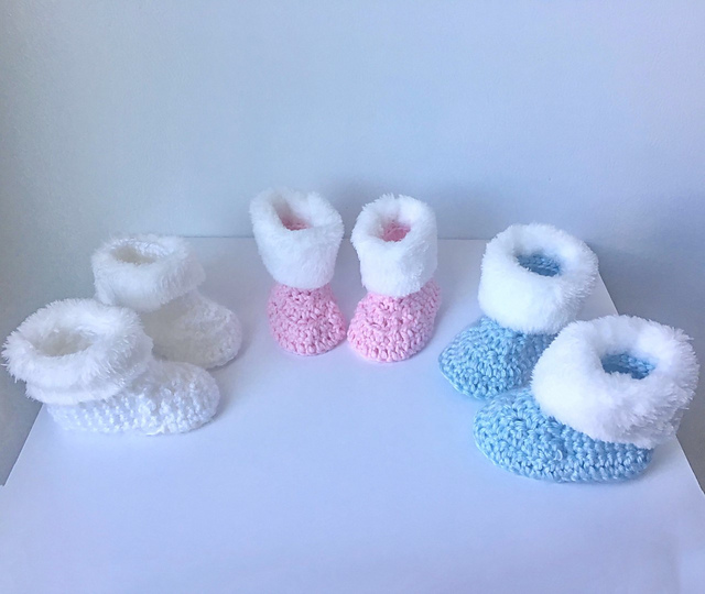 Baby Booties / Botas para Bebe