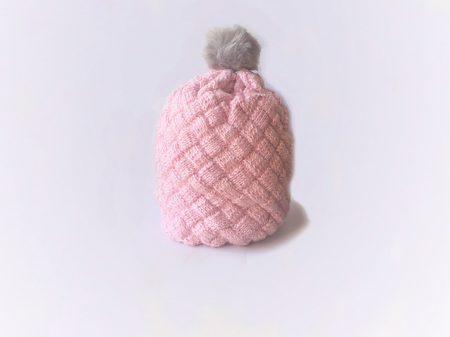 Entrelac Hat