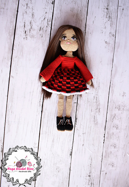 Lama the christmas doll