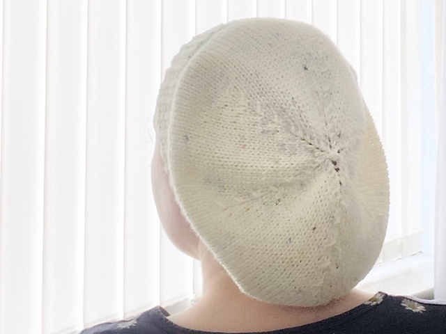 Snowflake Beret Hat