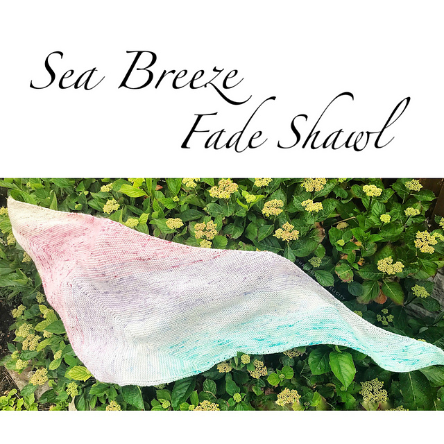 Sea Breeze DK Fade Shawl