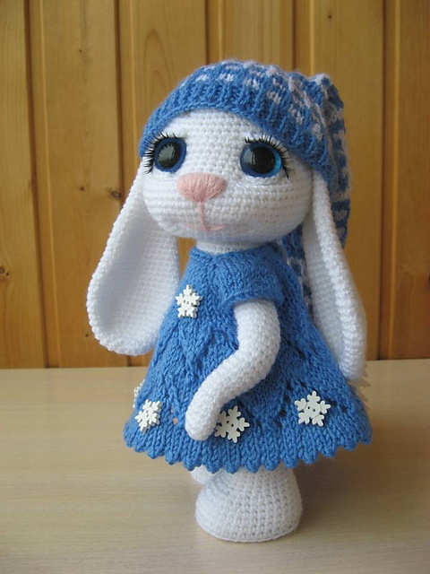Bunny in Blue