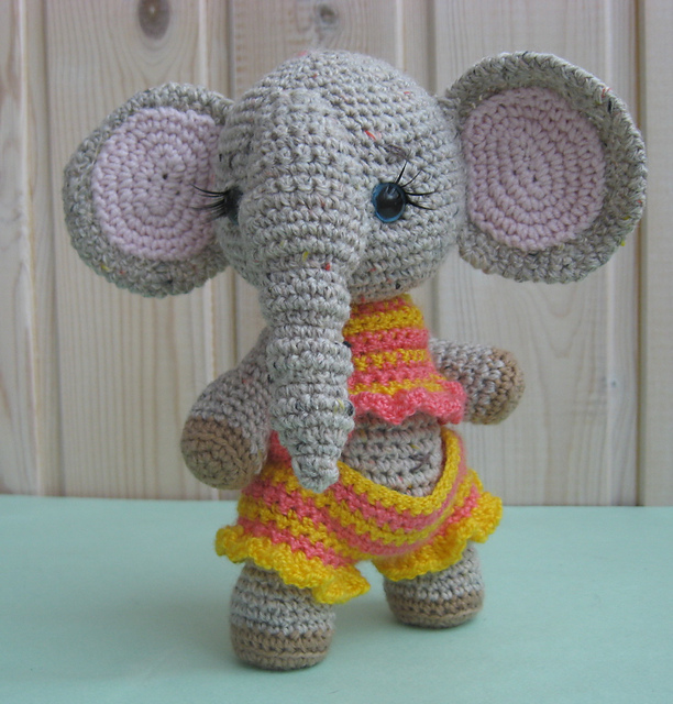 Baby girl elephant Ulianka