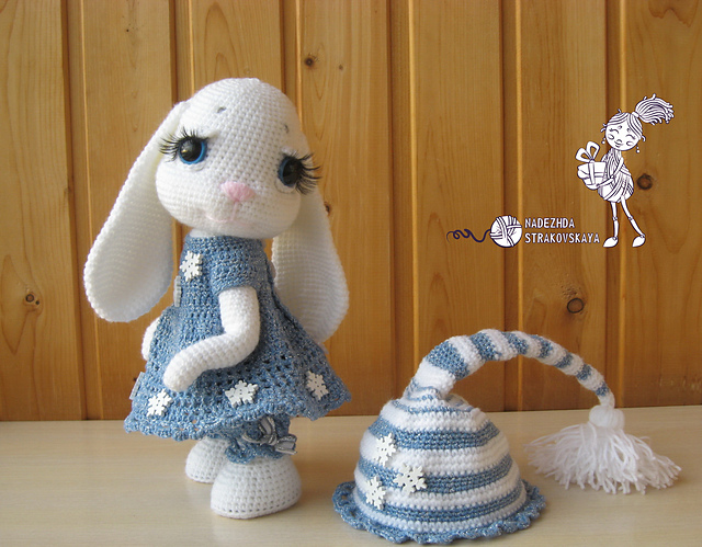 Bunny in Blue 2