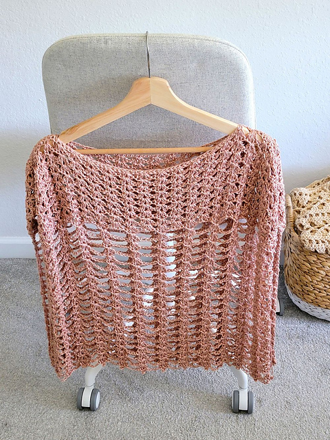 Breezy Loops Poncho