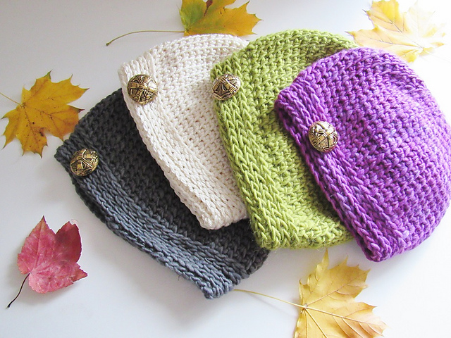 Faux Knit Beanie