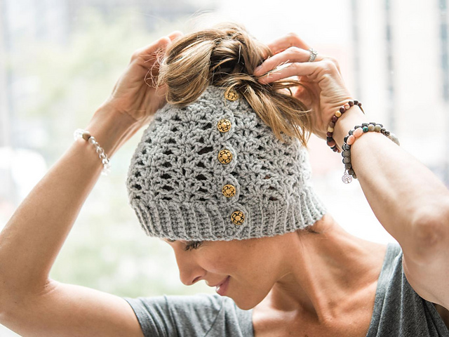 Messy Bun Or Slouchy Beanie