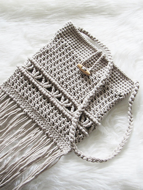 One Skein Boho Bag